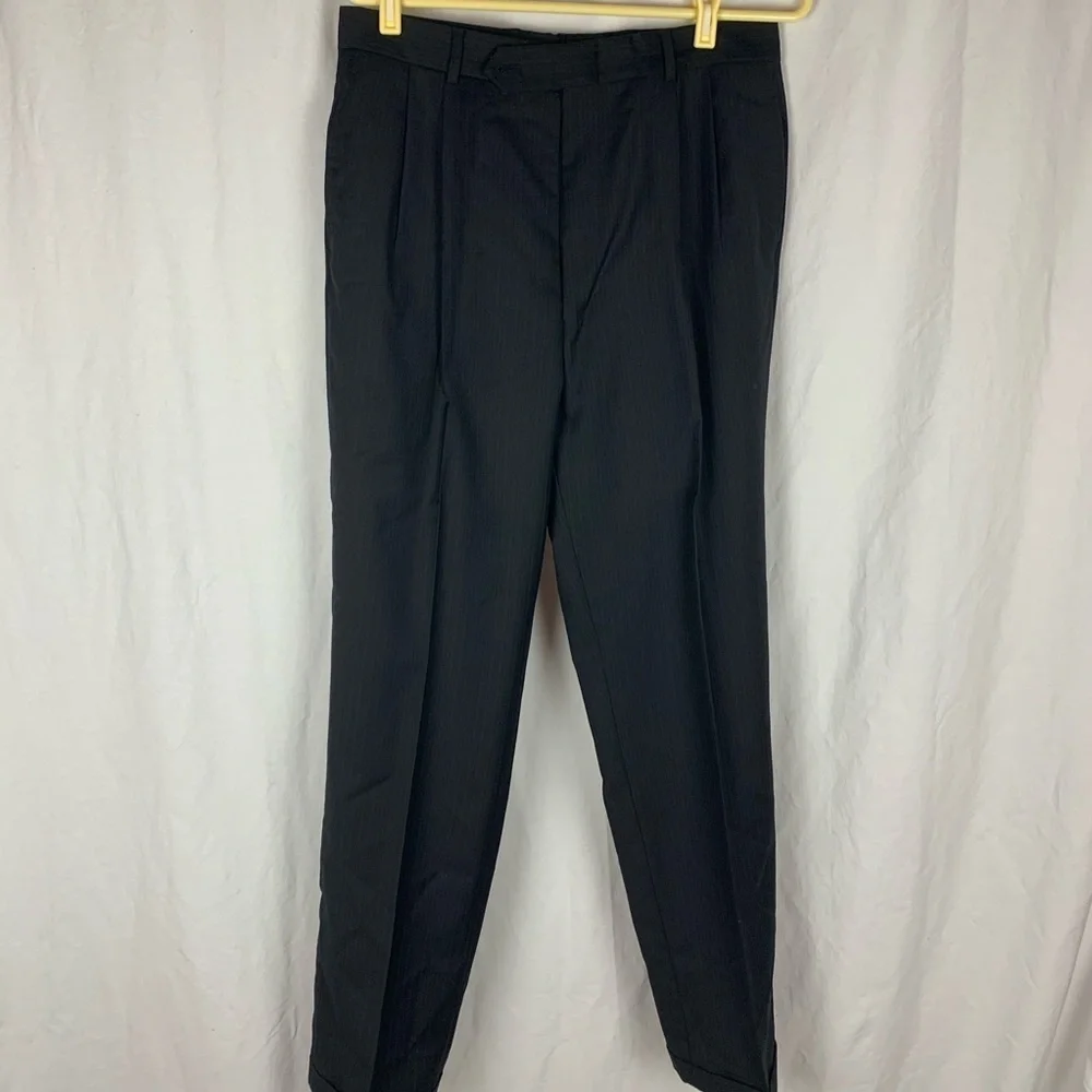 Geoffrey Beene black dress pants